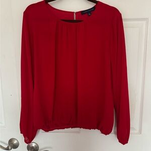 Tommy Hilfiger Vibrant Red Blouse